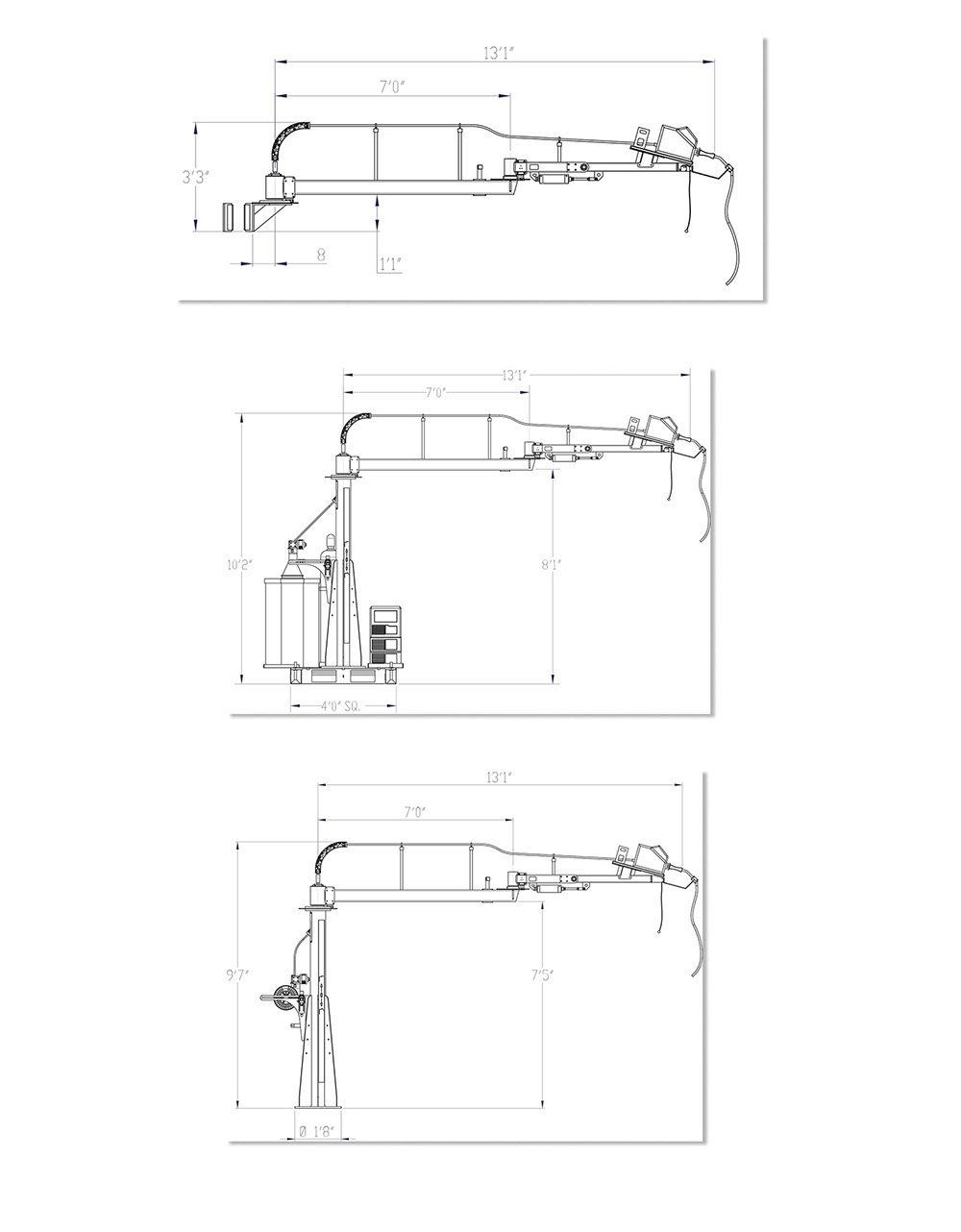 Alternative Mounts Swivel Arc