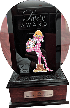 Owens Corning Safety of the Year Award